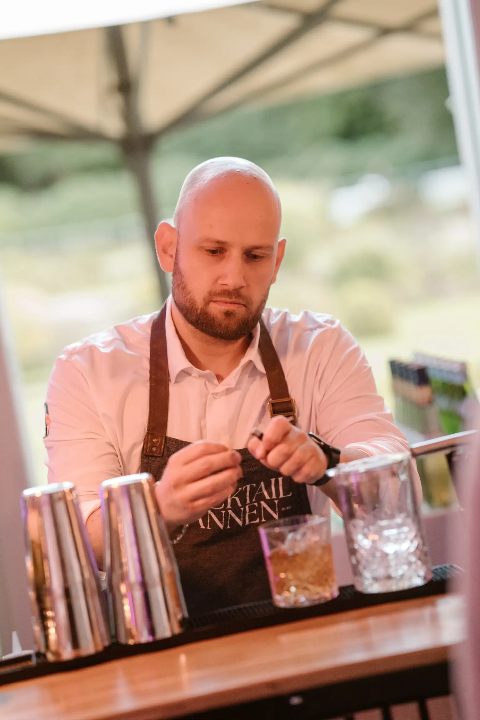 Jeroen van Cocktailmannen ervaring en creativiteit